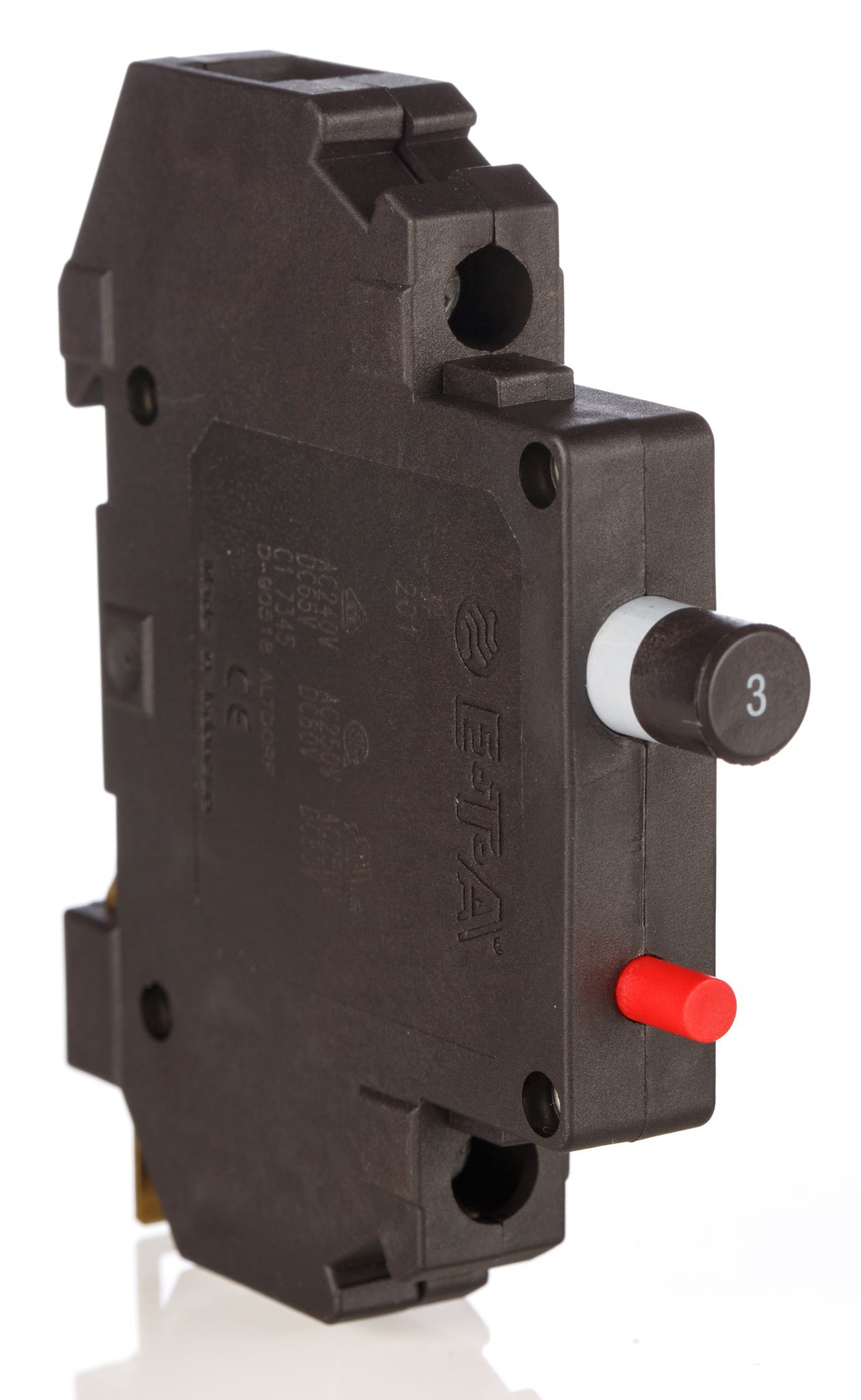 2013A ETA 201 Single Pole Thermal Circuit Breaker , 3A