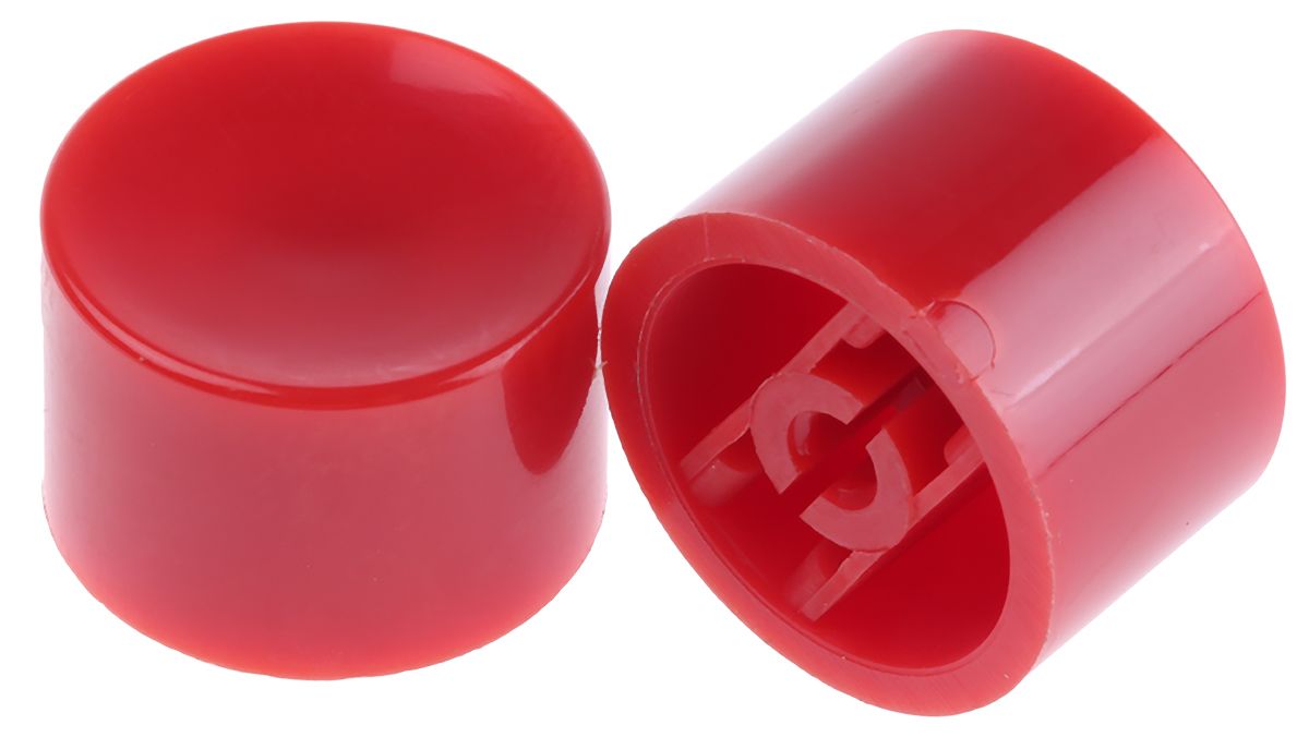 Honeywell Red Push Button Cap for Use with 8 Series Miniature Manual Switches