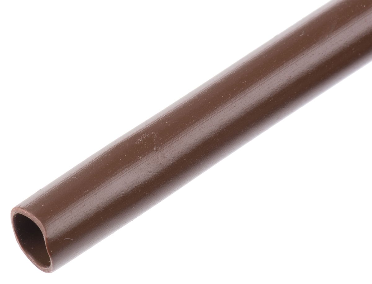 RS PRO PVC Brown Cable Sleeve, 6mm Diameter, 10m Length RS