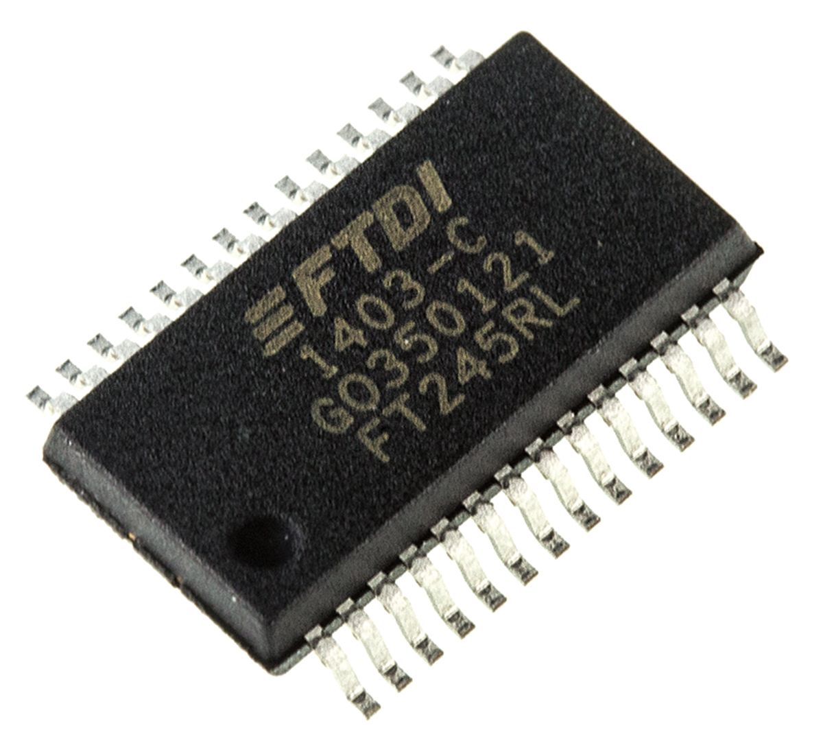 FTDI Chip FT245RL, UART, 28-Pin SSOP