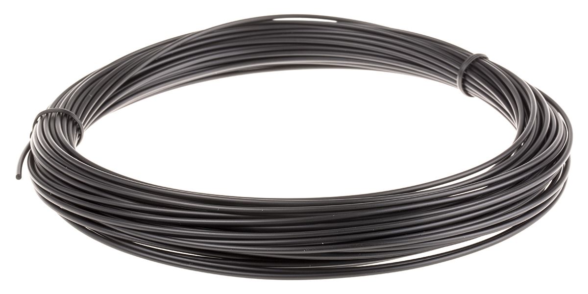 Cable para Fibra Óptica RS PRO, , 1 núcleo núcleos, funda de Polietileno PE Negro, atenuación: 1.500 dB/km a 820 nm,