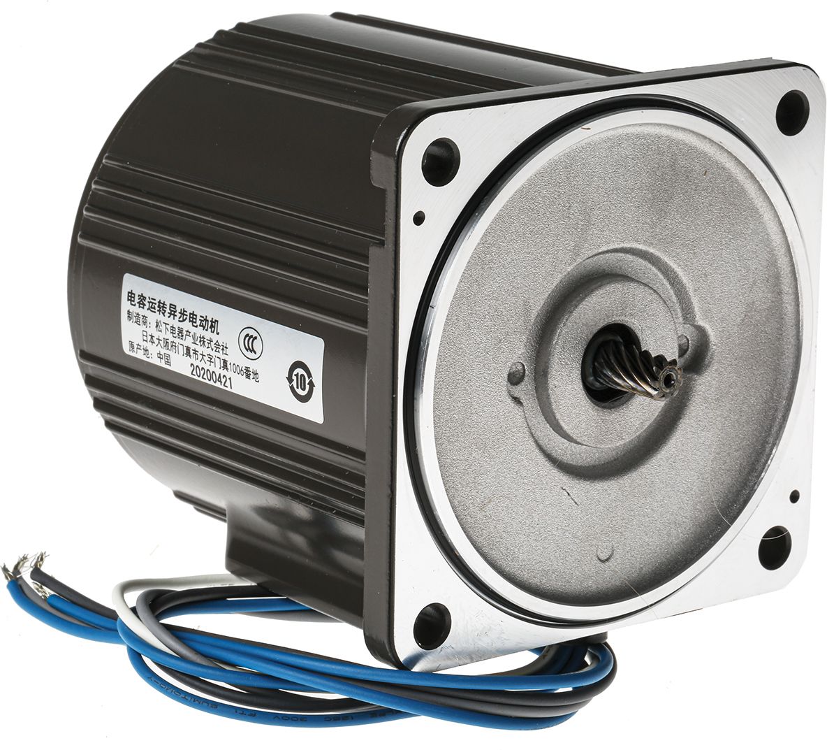 Motor AC de inducción, monofásico, reversible, Panasonic M81, 4 polos, 230 V, 25 W, 1150 rpm a 230 Hz, 0,2 Nm