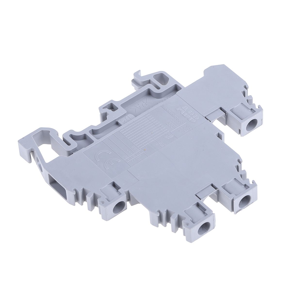 1SNA115271R2200 Entrelec Grey SNA DIN Rail Terminal Block, Double