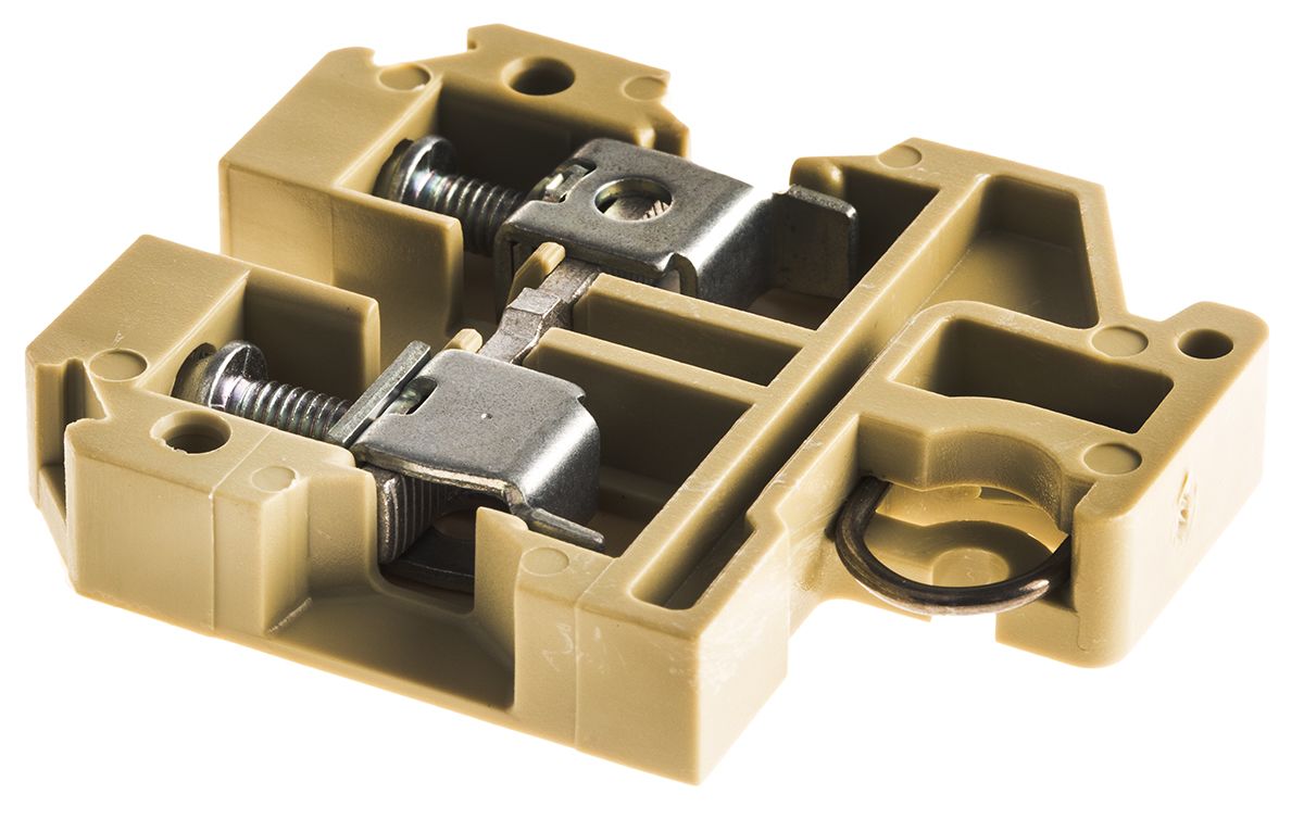 0193260000 Weidmuller Brown SAK Modular Terminal Block, Single level