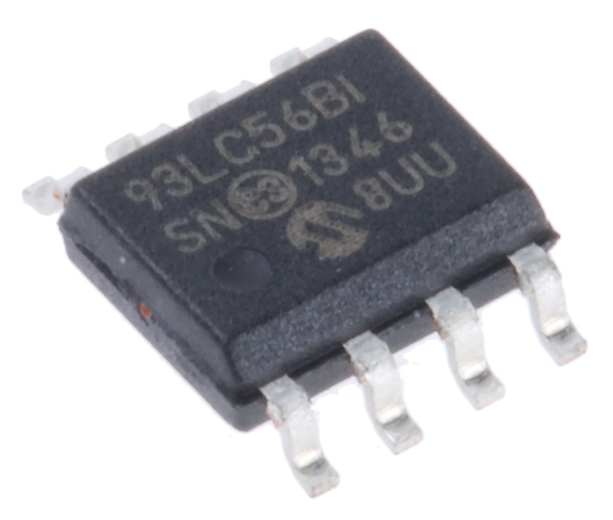 Sériová paměť EEPROM 93LC56B-I/SN, 2kbit, Sériové - Microwire, počet kolíků: 8, SOIC