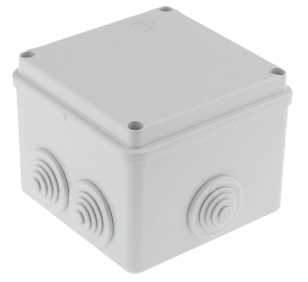 ABB Grey Thermoplastic Junction Box, IP55, 80 x 100 x 100mm