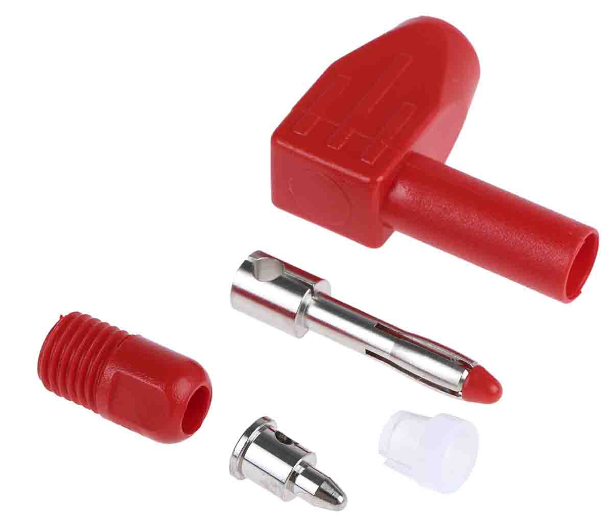 RS PRO Red Male Banana Plug - Solder Termination, 1000V, 10A