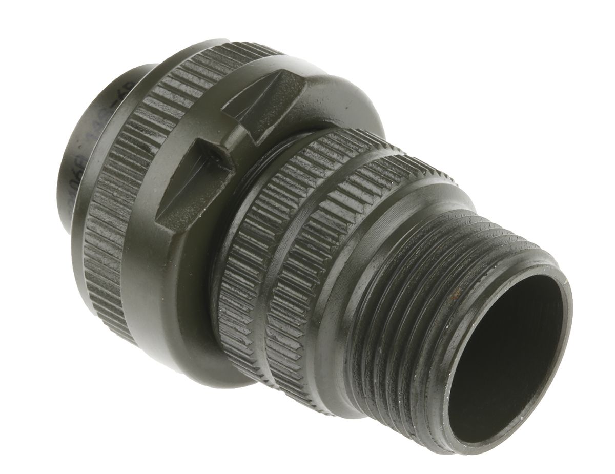 Amphenol Industrial, MS3106A 6 Way Cable Mount MIL Spec Circular Connector Plug, Pin Contacts,Shell Size 14S, Screw