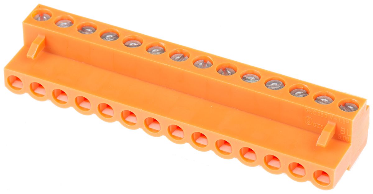 1716590000 Weidmuller BL PCB Terminal Block, 5.08mm Pitch RS