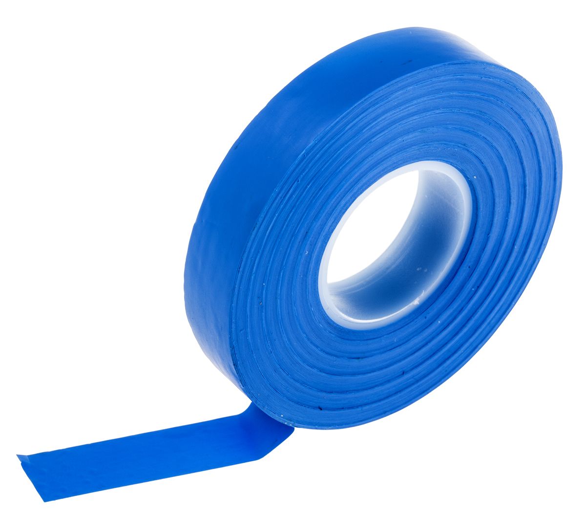 Cinta aislante de PVC Advance Tapes AT7 de color Azul, 12mm x 20m, grosor 0.13mm
