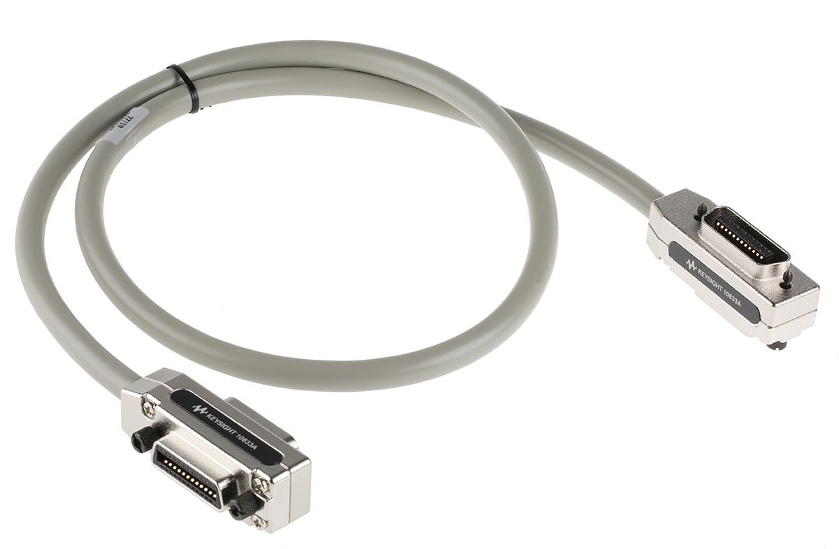 Keysight Technologies GPIB Series GPIB to GPIB Parallel Cable, 1m, Grey Sheath