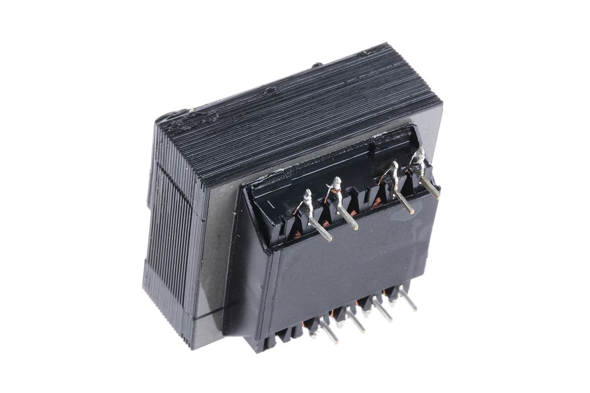 Transformador de PCB, 6V ac, 2 salidas , Agujero pasante, Potencia 6VA