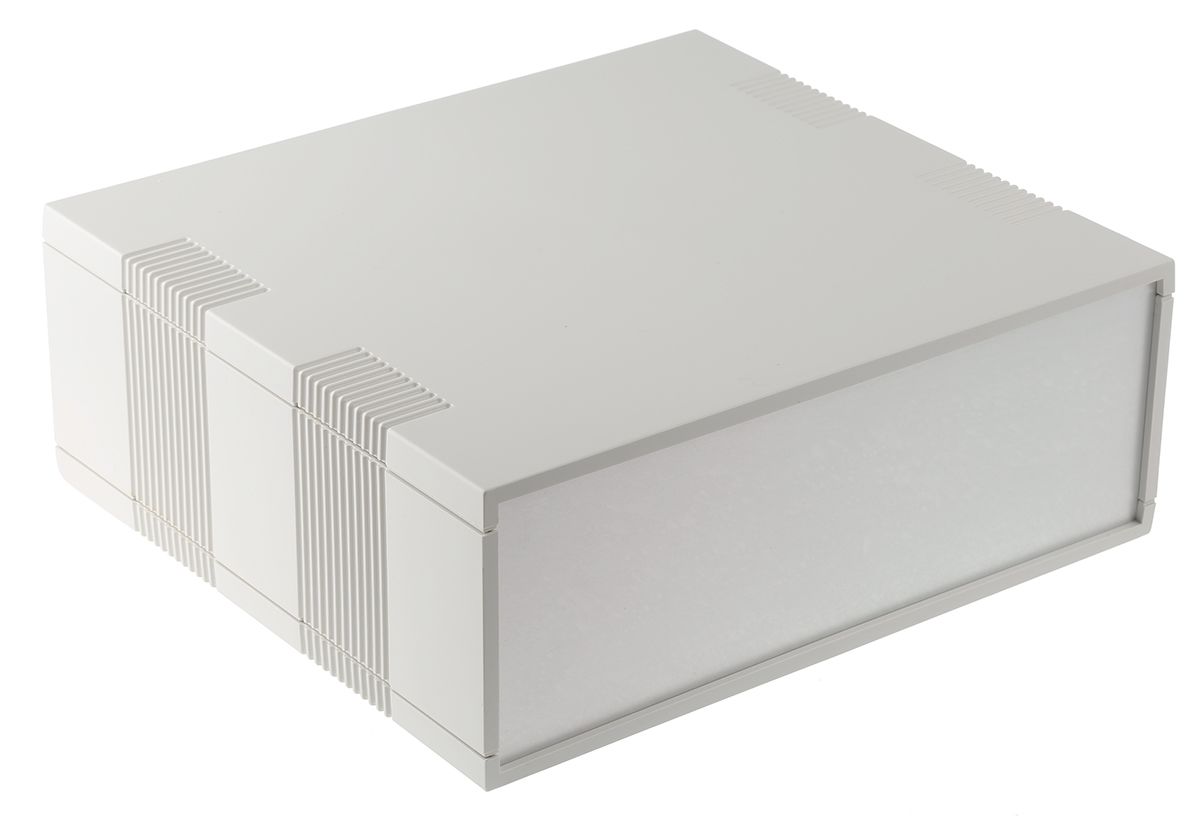 RS PRO Grey ABS Desktop Enclosure, 250 x 275 x 100mm