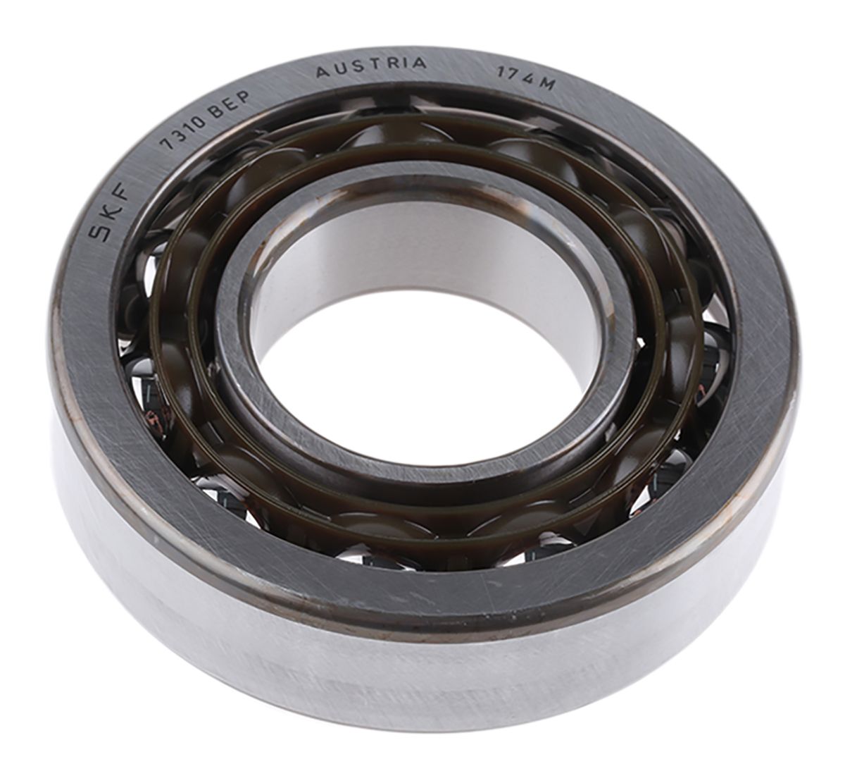 7310 BEP | SKF Angular Contact Ball Bearing - Plain Race Type, 50mm I.D ...