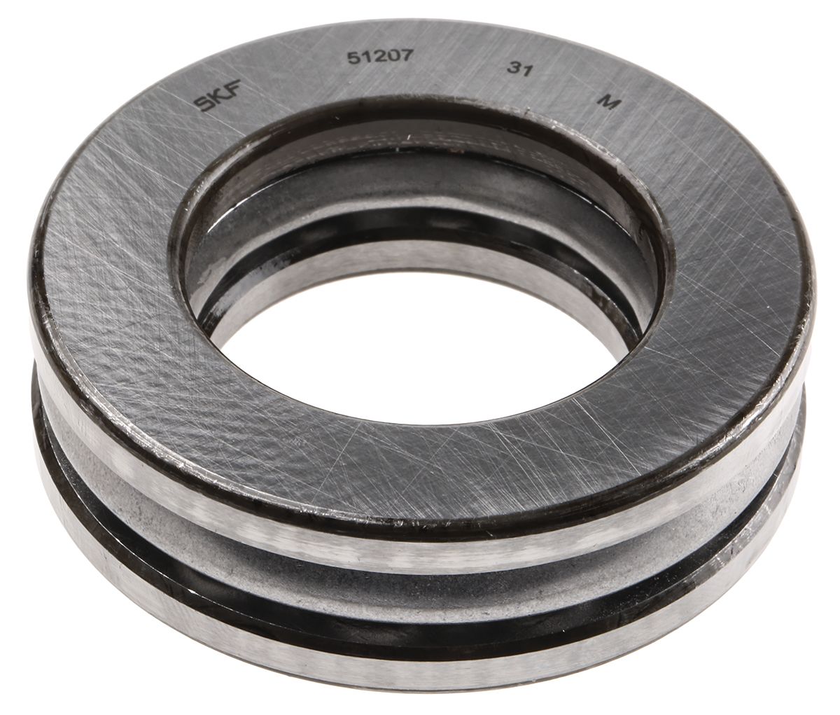51207 SKF Thrust Ball Bearing Plain Race Type, 35mm I.D, 62mm O.D RS