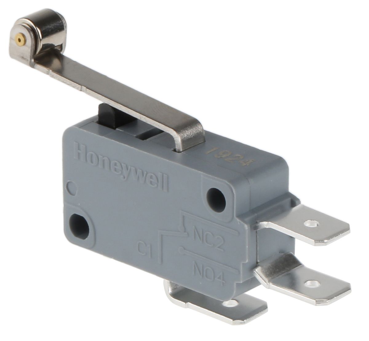 Honeywell Roller Lever Micro Switch, Tab Terminal, 16 A @ 250 V ac, SP-CO