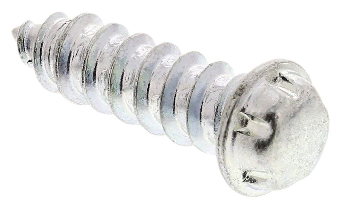0AXSXHC1303 System Zero Zinc Plated Flange Button Steel Tamper Proof Security Screw, No. 6