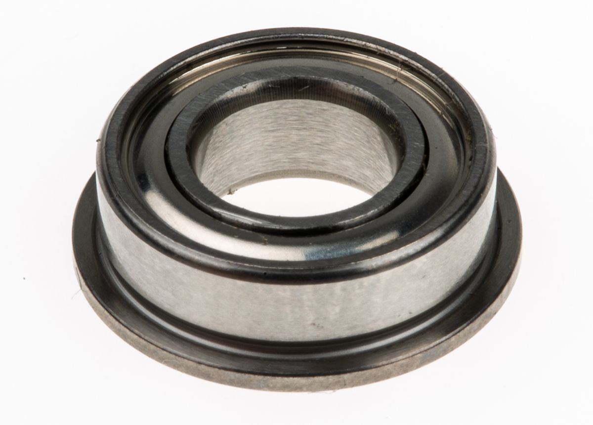 NMB Radial Ball Bearing - Flanged Race Type, 6mm I.D, 12mm O.D
