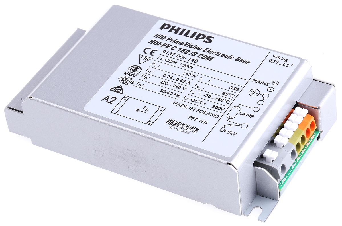 HIDPVC150S Philips Lighting 150 W Electronic Ceramic Metal Halide