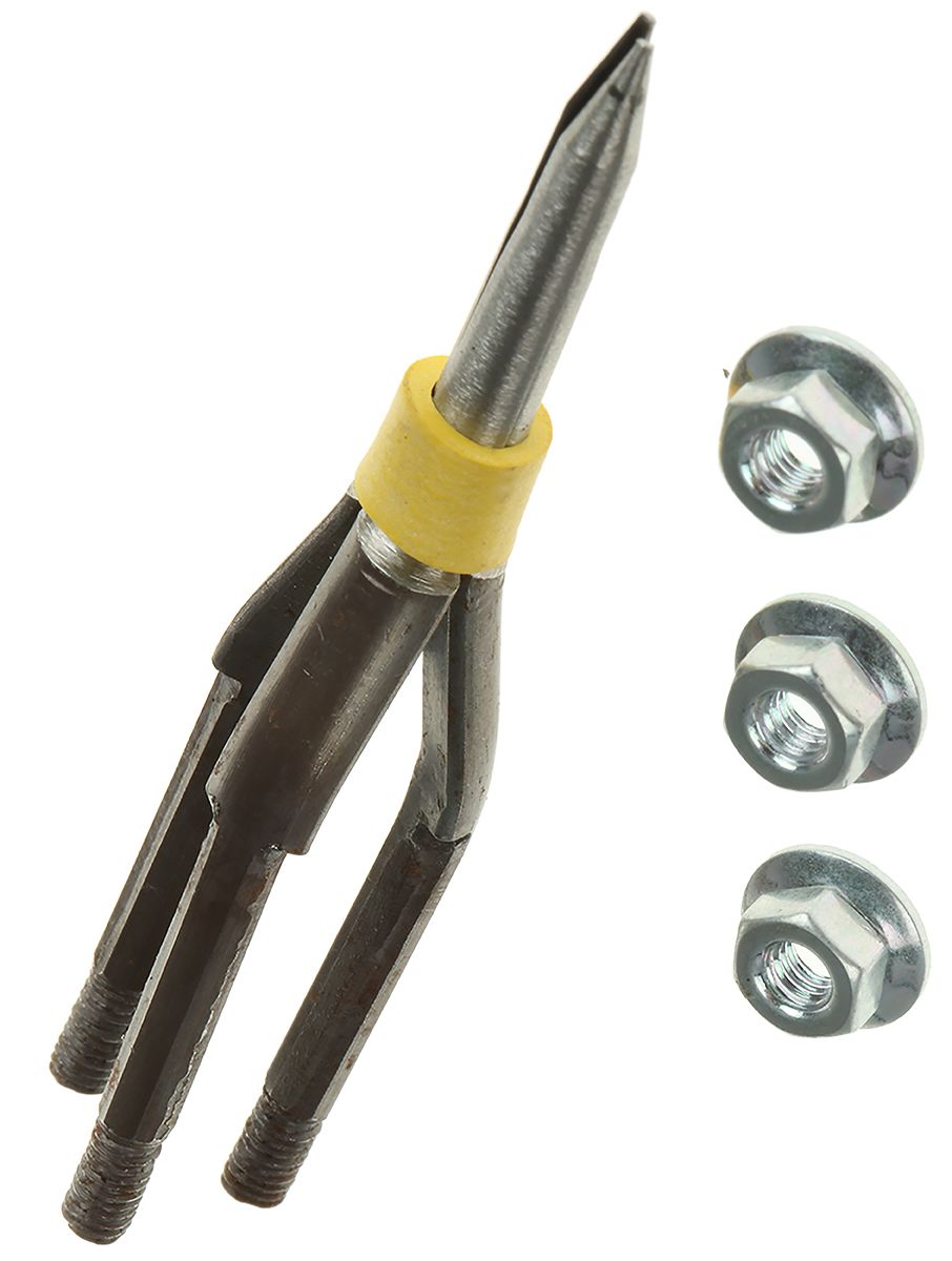 Narzędzia do tulei kablowych HellermannTyton Ząb zamienny do: Wymienne narzędzia do aplikacji z bolcami