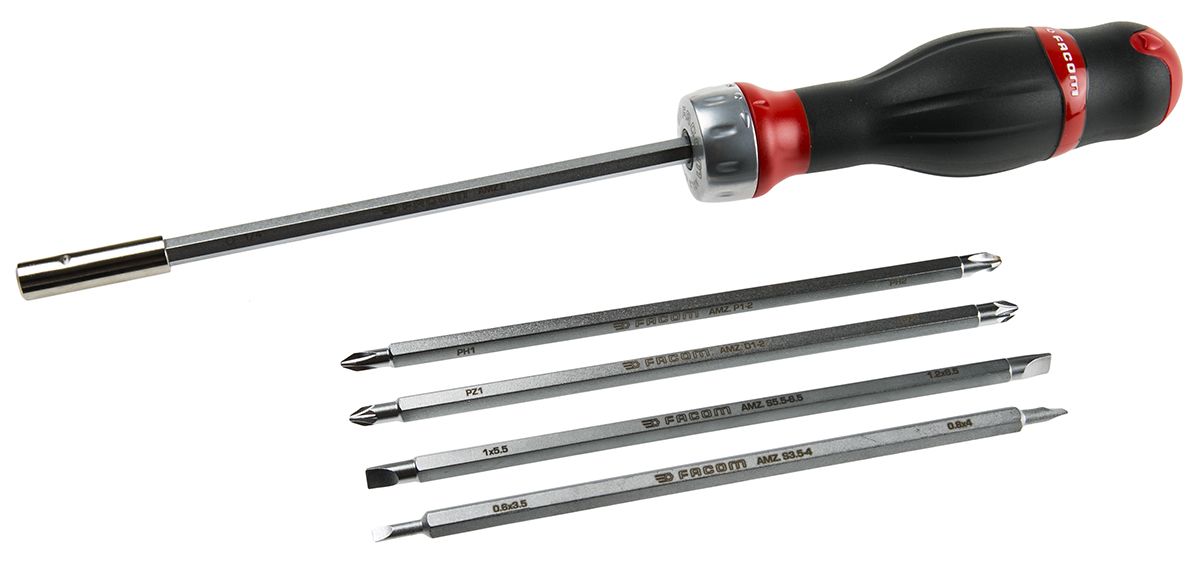 ACL.2 Interchangeable Reversible Screwdriver Set 5 Piece RS