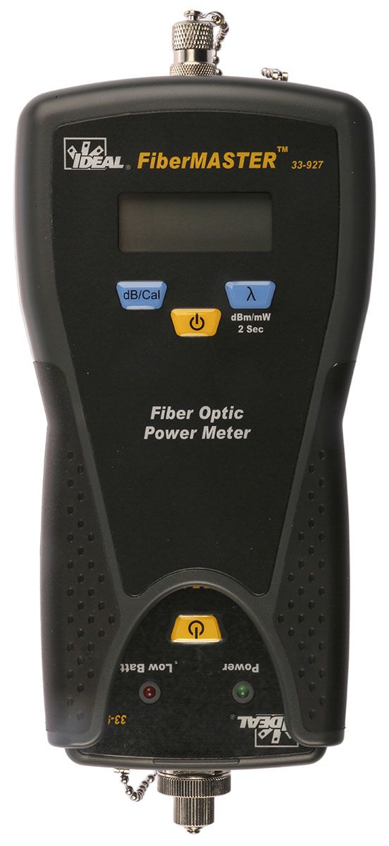 Appareil de mesure de puissance optique TREND Networks FiberMaster, câble Monomode et Multimode, SC fixe, ST fixe, +3dBm