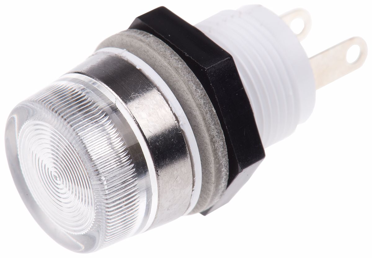 T0063AOFAE Indicator Bulb Holder, , 12.7mm Panel Mount RS