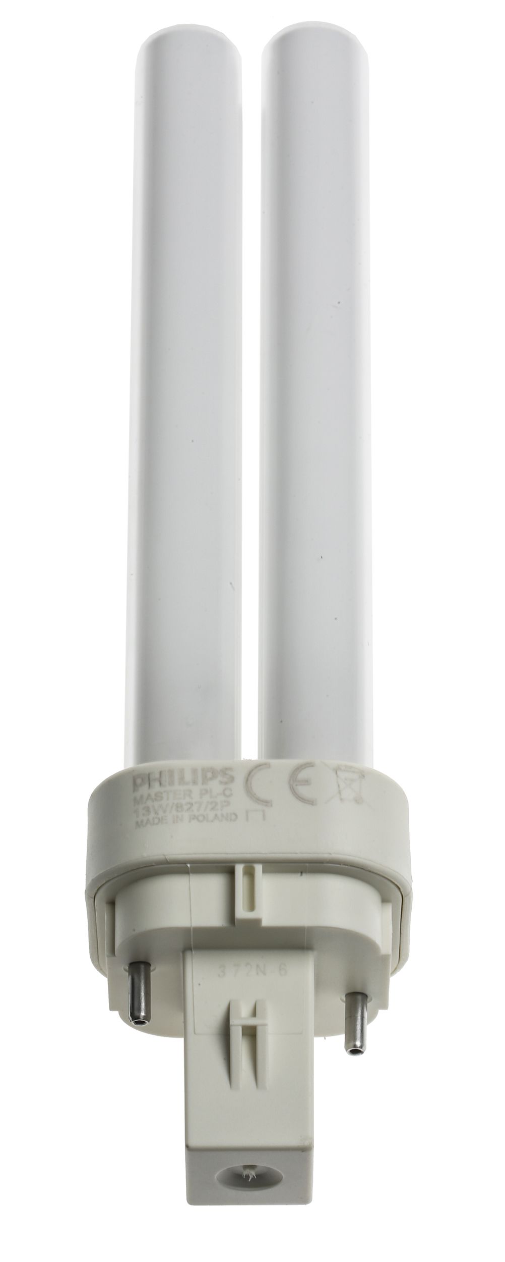 G24d-1 2D Shape CFL Bulb, 13 W, 2700K, Warm White Colour Tone