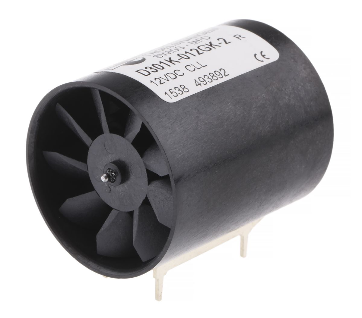 D301K-012GK-2 | Micronel D300K Series Axial Fan, 12 V Dc, DC Operation ...