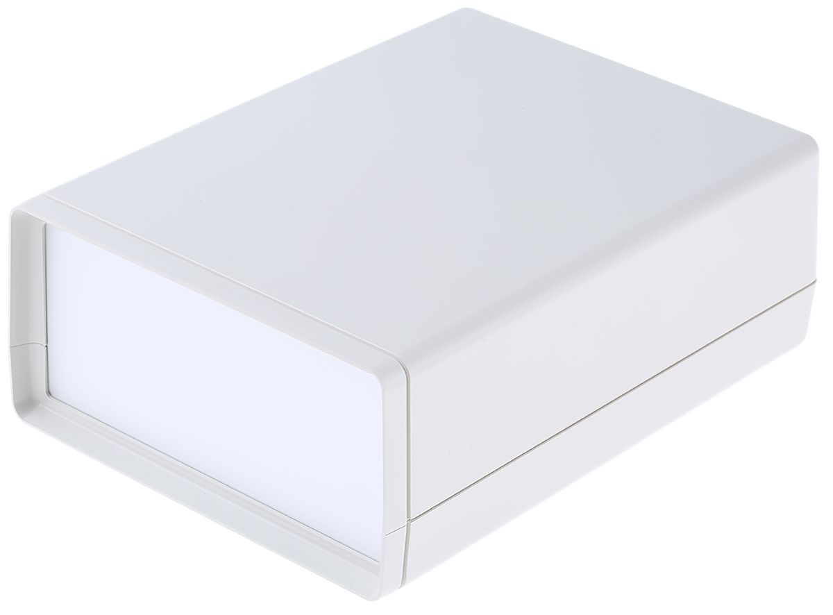 OKW Shell-Type Case Series White ABS Handheld Enclosure, Integral Battery Compartment, IP65, 190 x 138 x 68mm