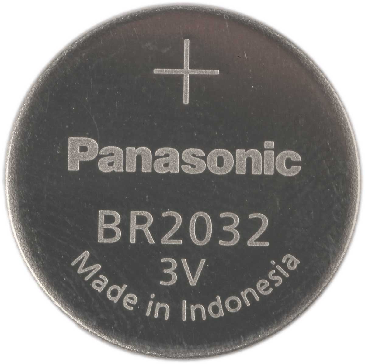 Panasonic BR2032, Li-Polycarbon Knopfzelle Ø 20mm, 3V / 190mAh