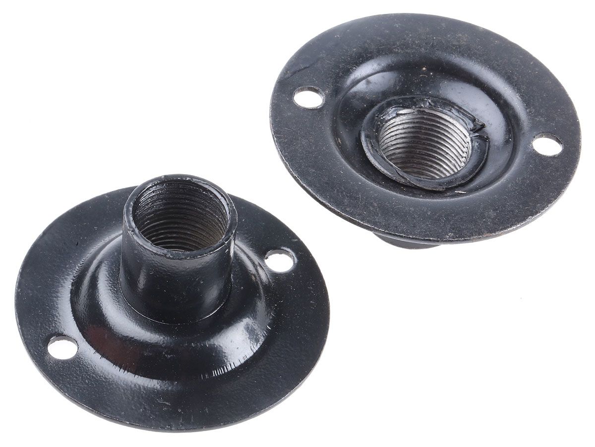 RS PRO M20 Dome Cover Conduit Fitting, Black 20mm nominal size