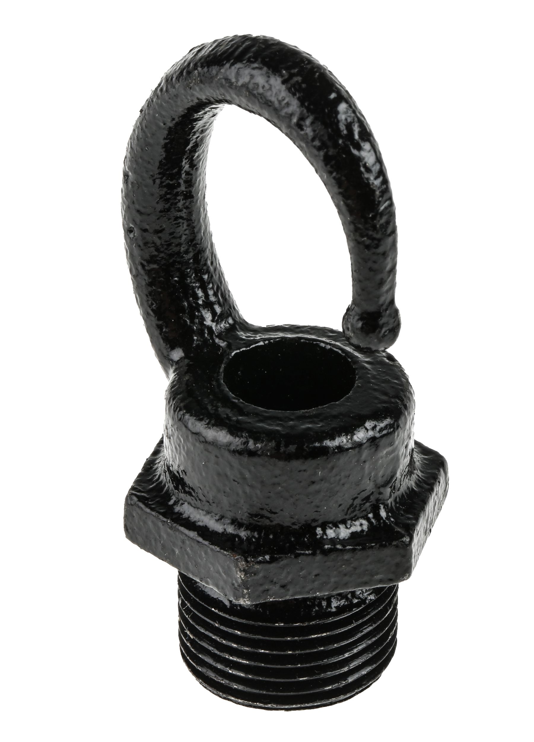 RS PRO Male Hook Conduit Fitting, Black 20mm nominal size