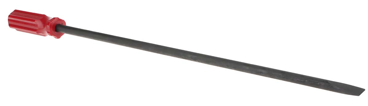 RS PRO Flat Long Reach Screwdriver 10 mm Tip