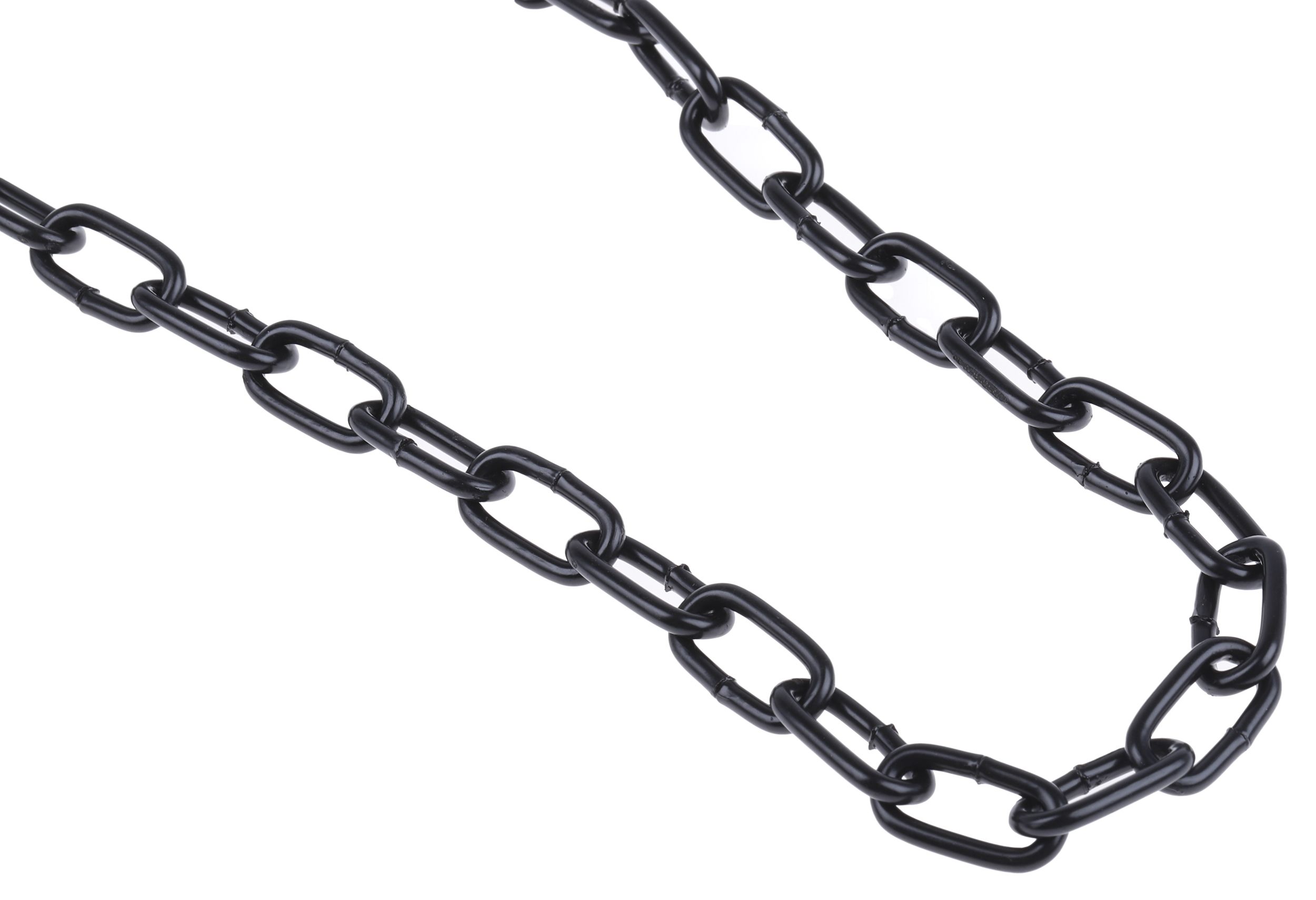 RS PRO Japanned Steel Chain, 10m Length, 37 kg Lifting Load | RS