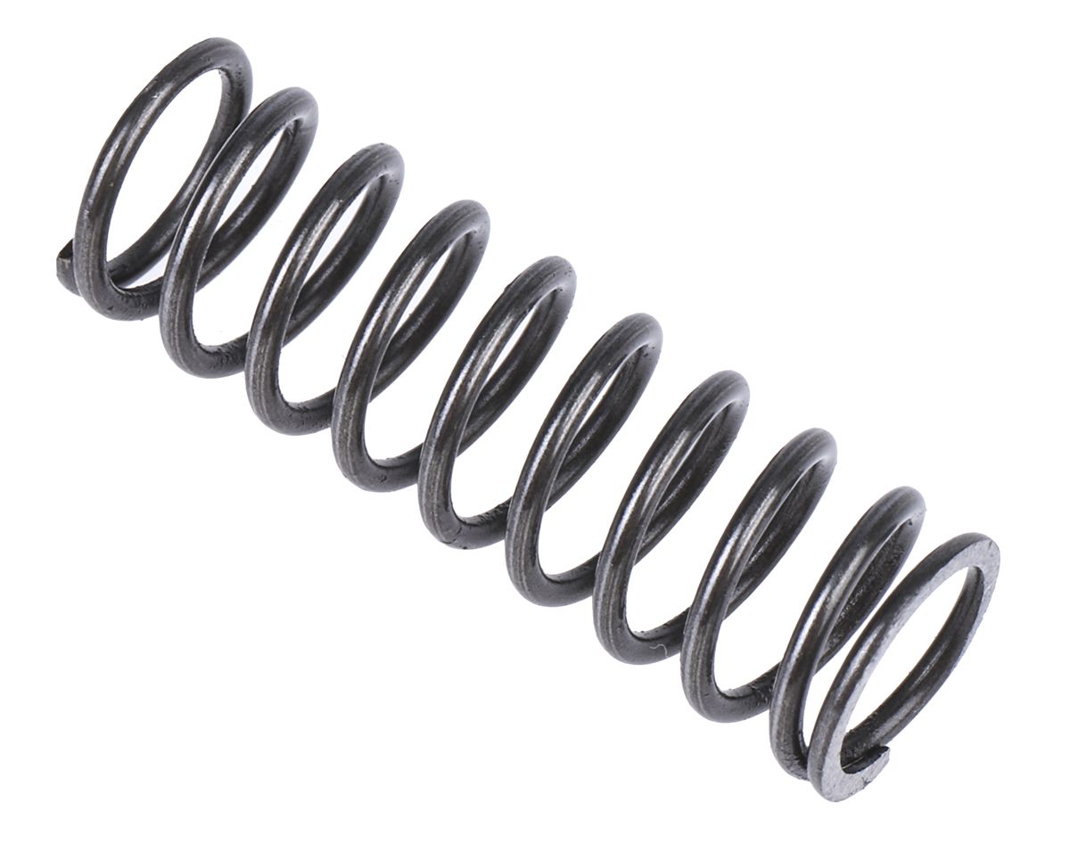 RS PRO Alloy Steel Compression Spring, 28.5mm x 9mm, 2.33N/mm RS