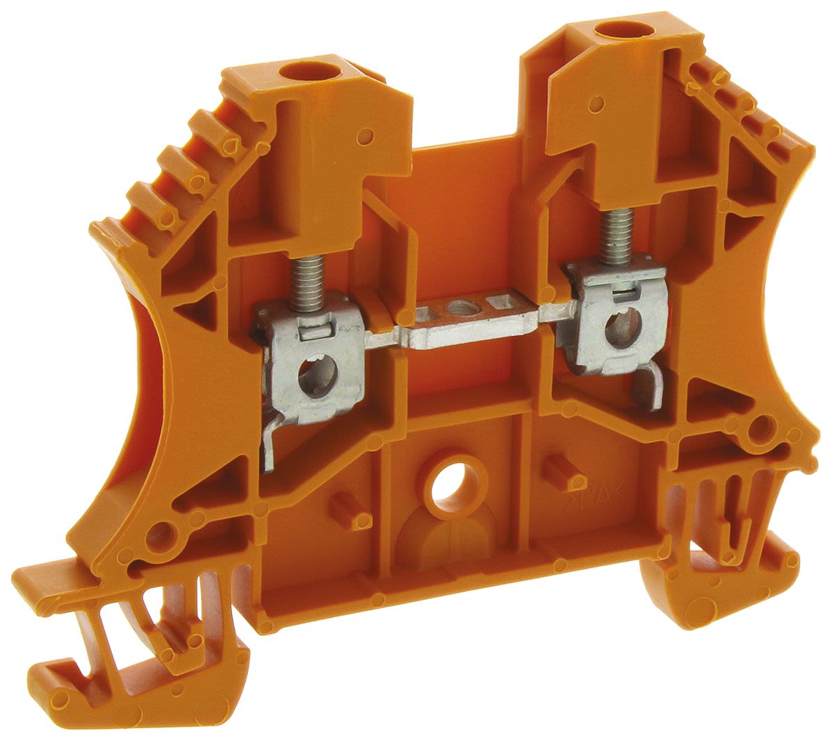 1020060000 Weidmuller Orange WDU Feed Through Terminal Block, Single