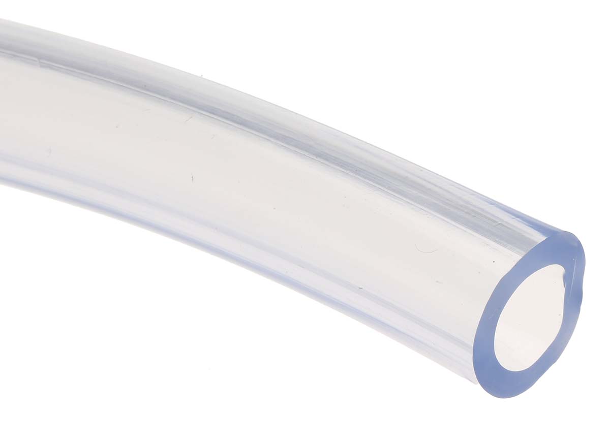 Rs Pro Transparent Flexible Tubing 10mm Id Pvc 4 Bar Max Working