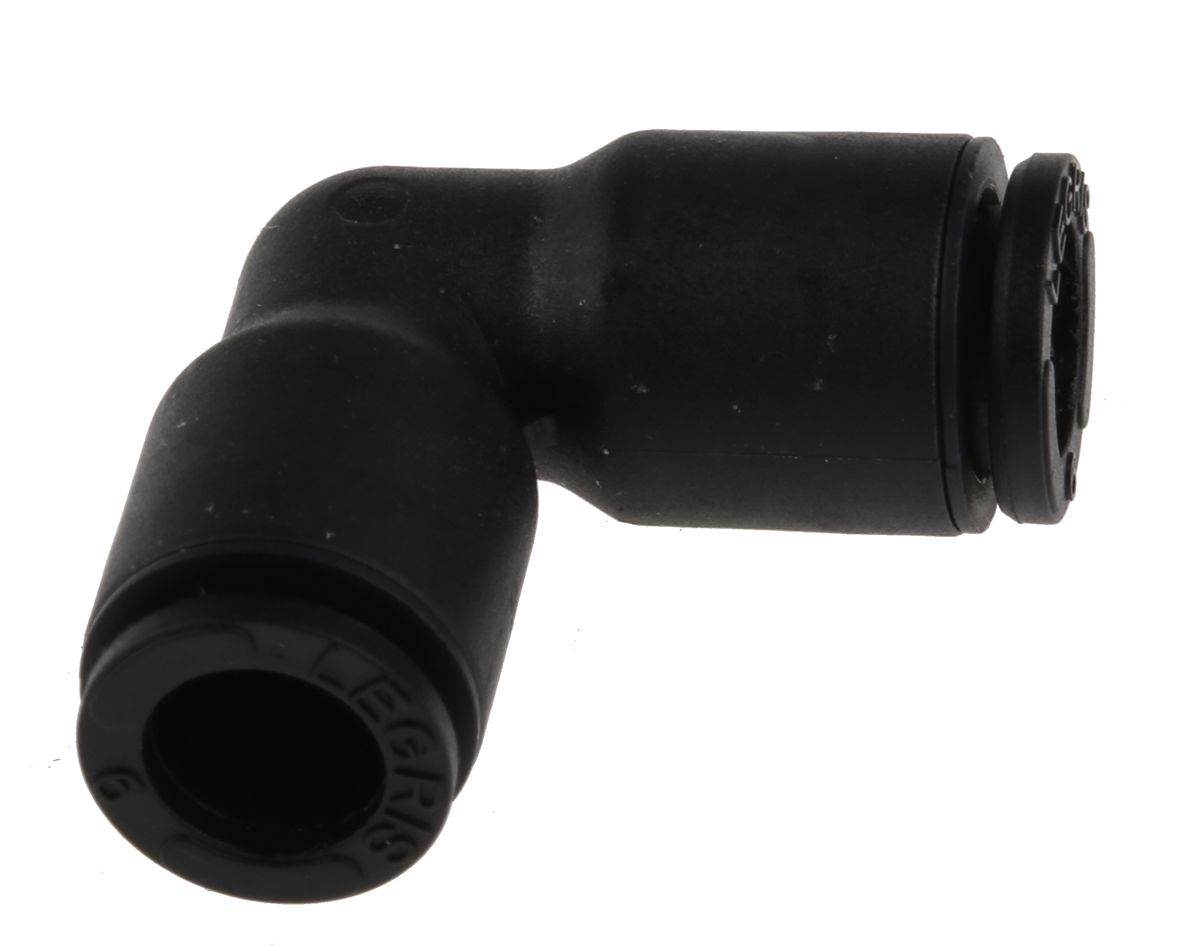 3102 06 00 | Legris LF3000 Series Elbow Tube-toTube Adaptor, Push In 6 ...