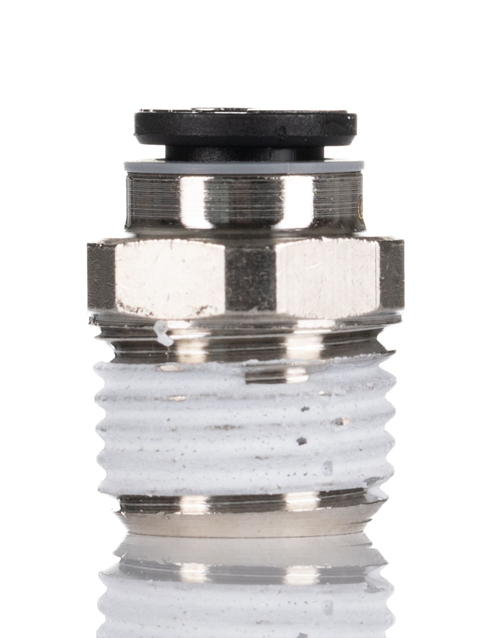 Legris LF3000 Series Straight Threaded Adaptor, R 1/4 Male to Push In 6 mm, Threaded-to-Tube Connection Style