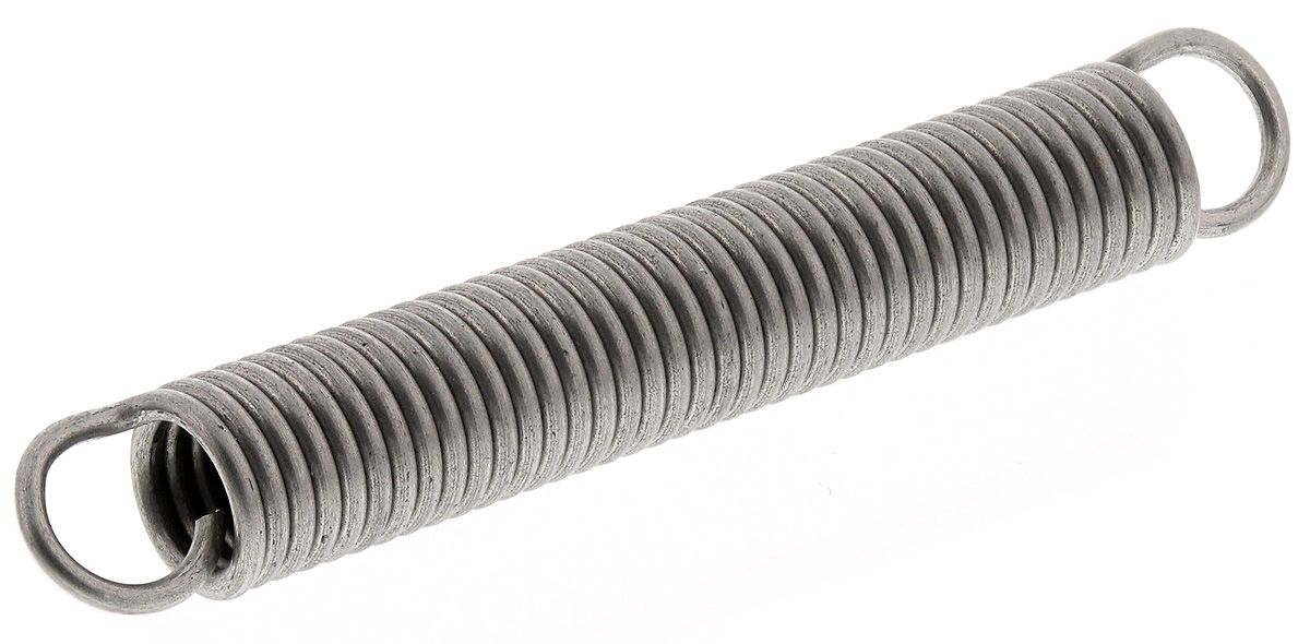RS PRO Stainless Steel Extension Spring, 31mm x 4.5mm