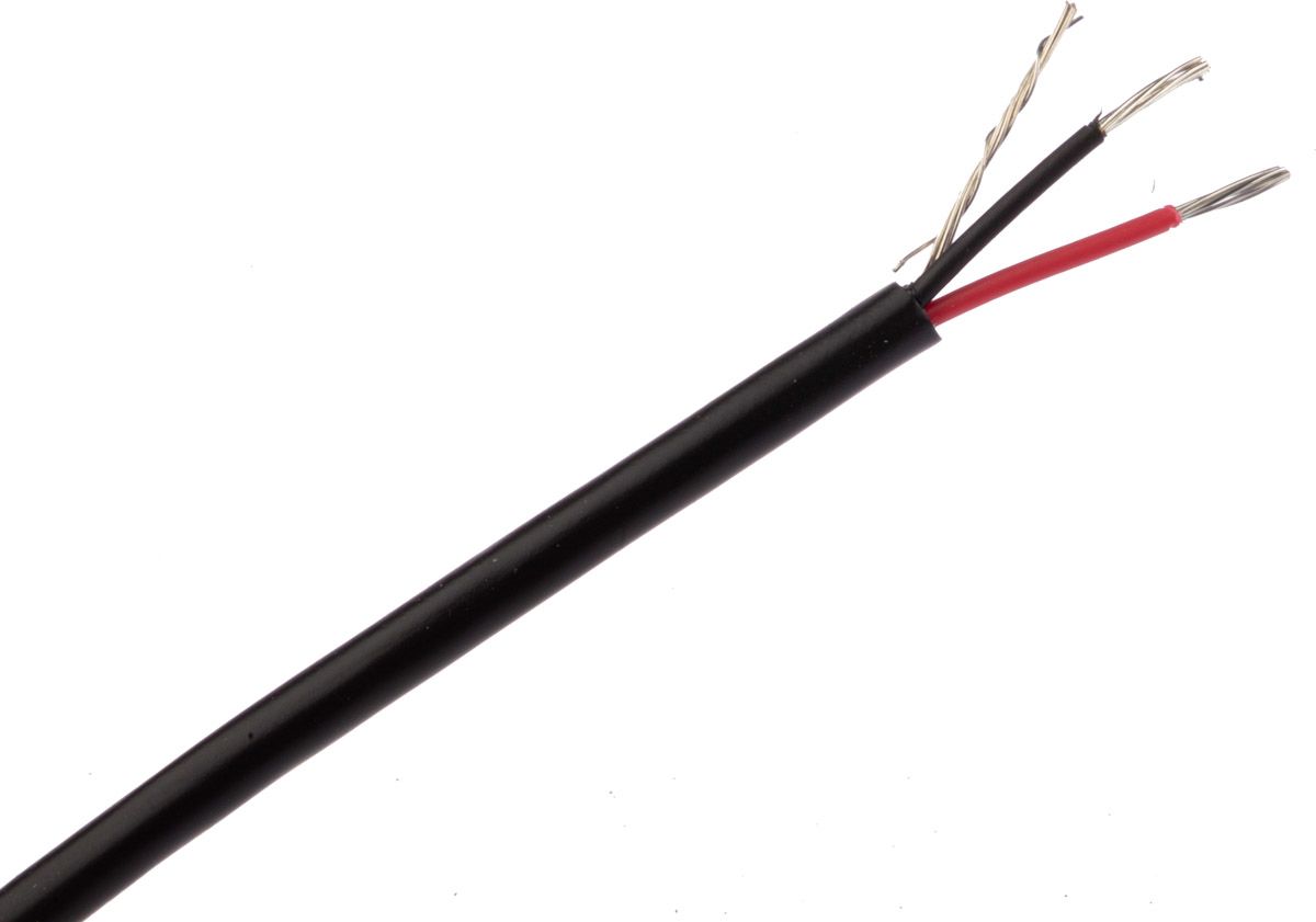Cable de audio apantallado Belden, sección 0,33 mm², Ø ext. 3.51mm, 45 Ω, long, 304m
