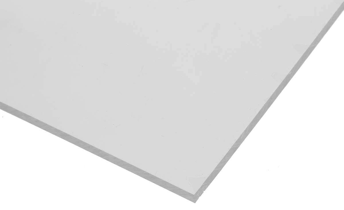 Clear Plastic Sheet, 500mm x 400mm x 1.5mm