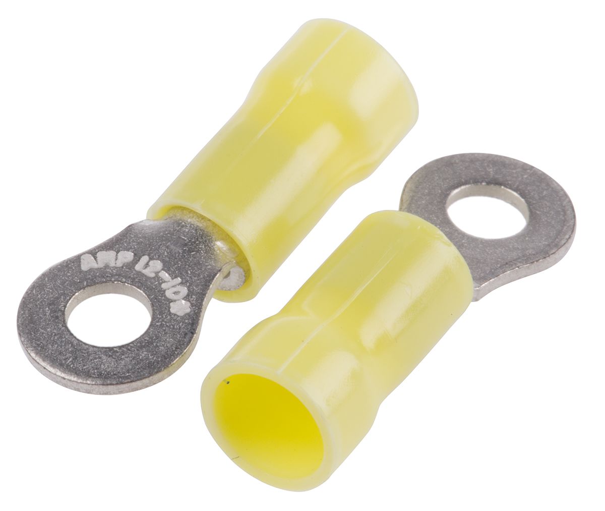 34853 TE Connectivity, PLASTIGRIP Insulated Crimp Ring Terminal, M4