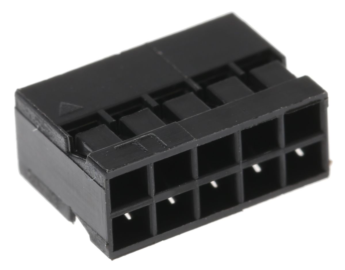 HARWIN, M22-30 Female Connector Housing, 2mm Pitch, 10 Way, 2 Row