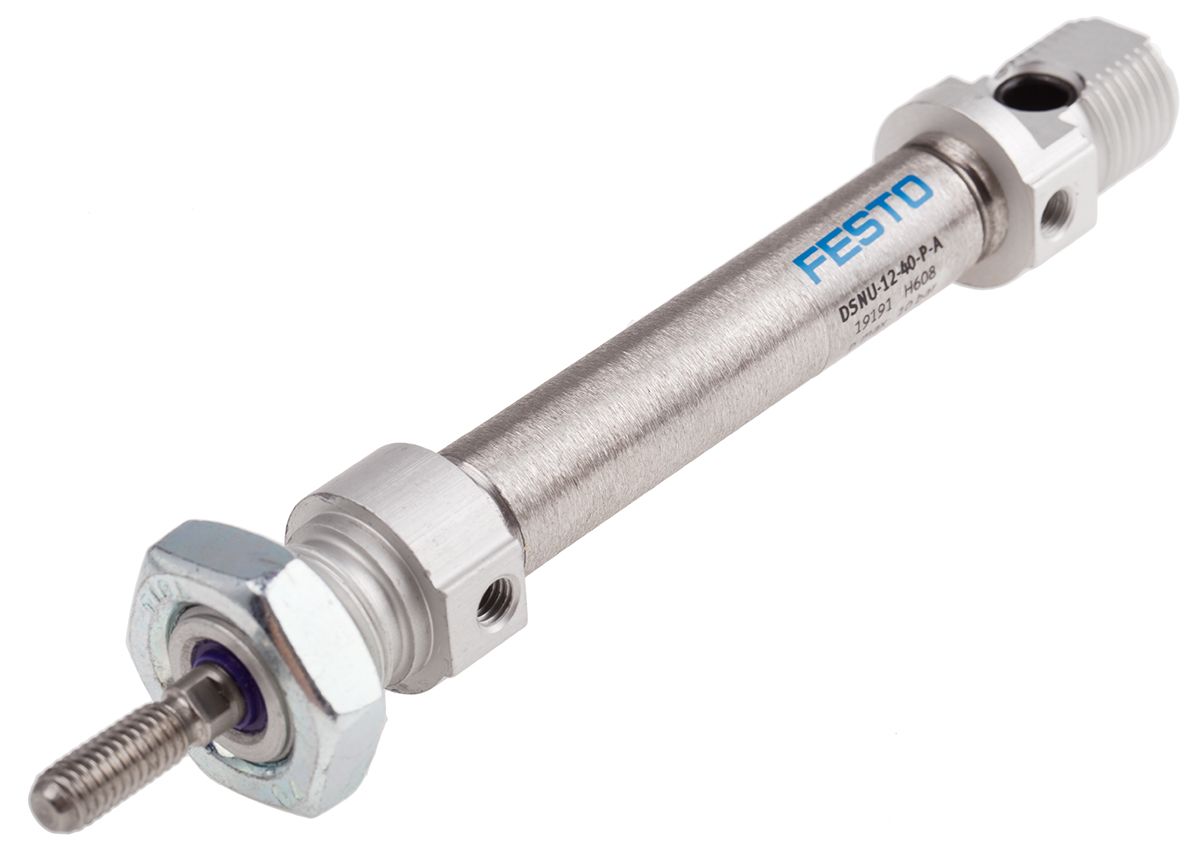 Dsnu P A Festo Pneumatic Cylinder Mm Bore Mm Stroke Dsnu Series Double