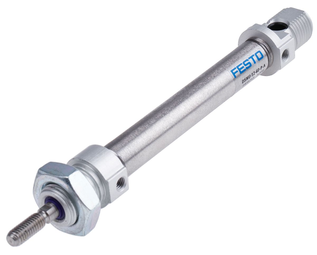 Dsnu P A Festo Pneumatic Cylinder Mm Bore Mm Stroke Dsnu Series Double