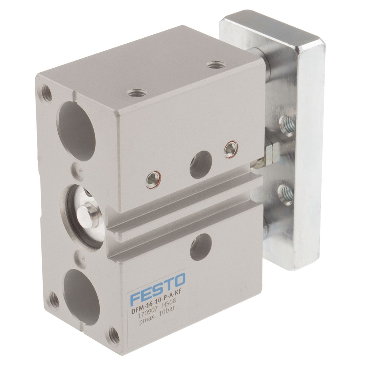 DFM-16-10-P-A-KF | Festo Pneumatic Guided Cylinder - 170907, 16mm Bore ...