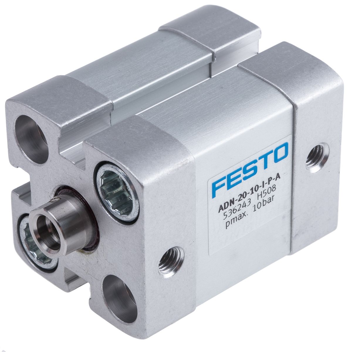 ADN-20-10-I-P-A | Festo Pneumatic Cylinder - 536243, 20mm Bore, 10mm ...