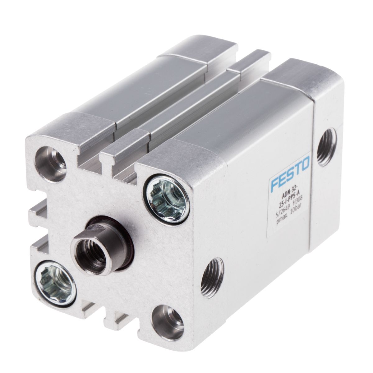 ADN-32-25-I-PPS-A | Festo Pneumatic Cylinder - 572649, 32mm Bore, 25mm ...